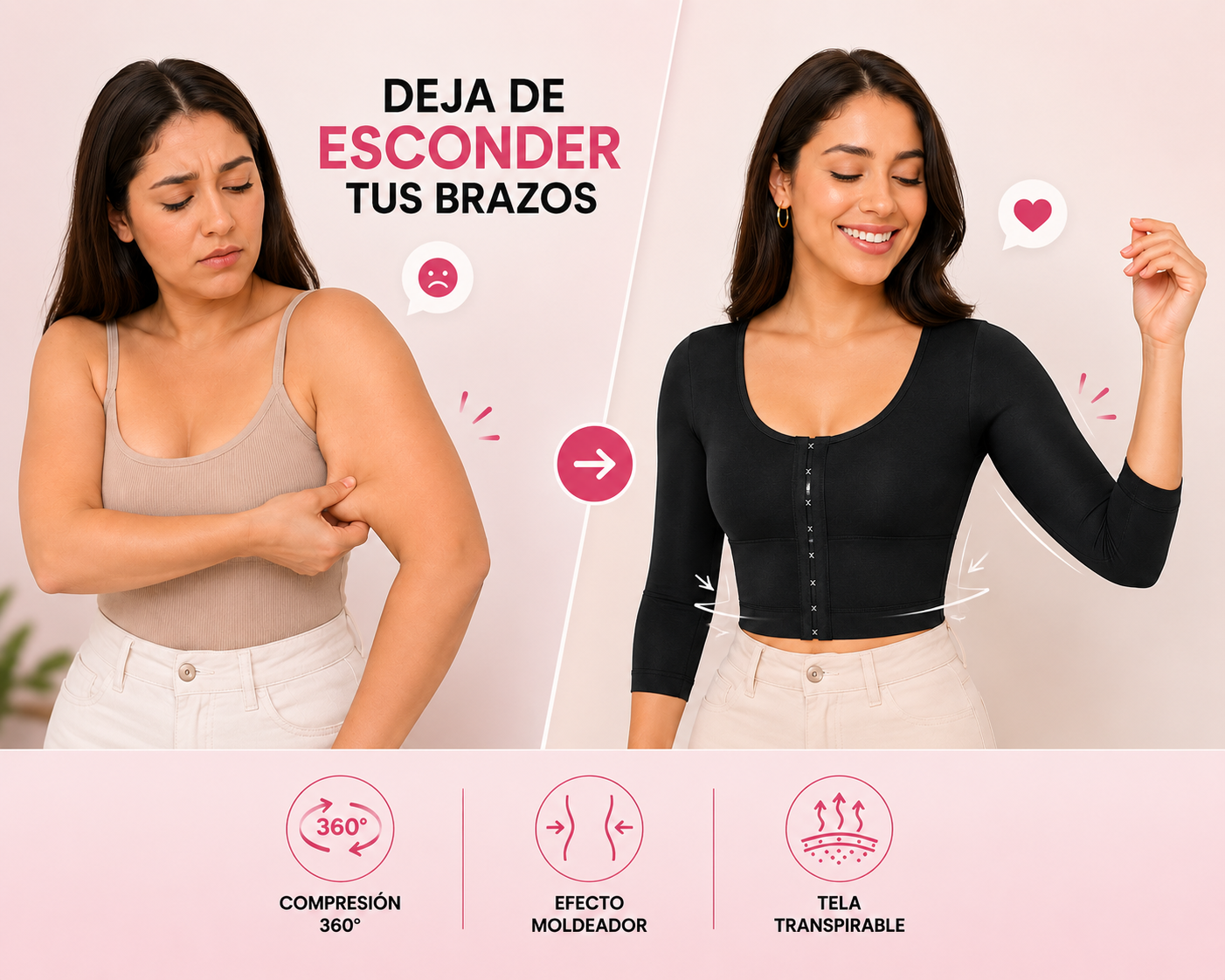 SCULPBRAZOS - Faja moldeadora de brazos