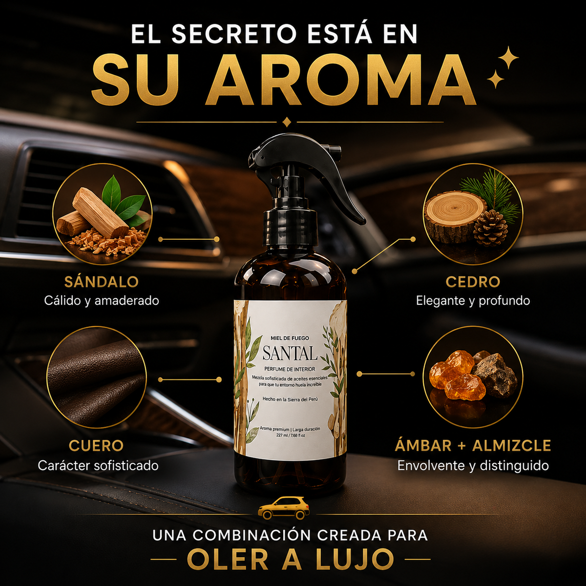 SANTALUX™ | PERFUME PREMIUM PARA AUTOS - EDICIÓN LIMITADA