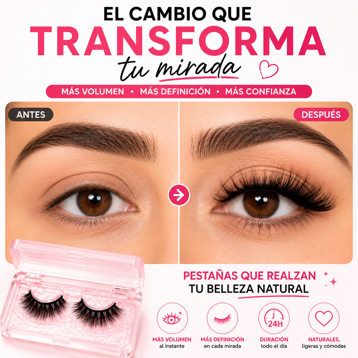 LASHCLICK™ | PESTAÑAS AUTOADHESIVAS REUTILIZABLES DE EDICIÓN LIMITADA