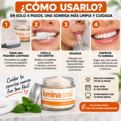 POLVO DENTAL INTENSIVO PARA MANCHAS SUPERFICIALES