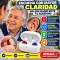 AUDÍFONO AMPLIFICADOR AUDITIVO INVISIBLE | RECARGABLE Y ULTRADISCRETO PARA ESCUCHAR CON MAYOR CLARIDAD