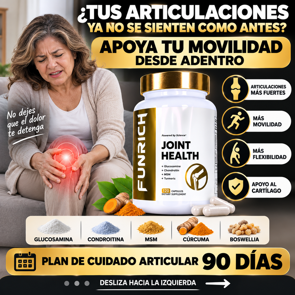 CÁPSULAS DE APOYO PARA ARTICULACIONES Y MOVILIDAD