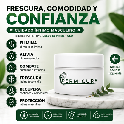 DERMICURE MEN - FÓRMULA POTENTE CURA INFECCIONES GENITALES