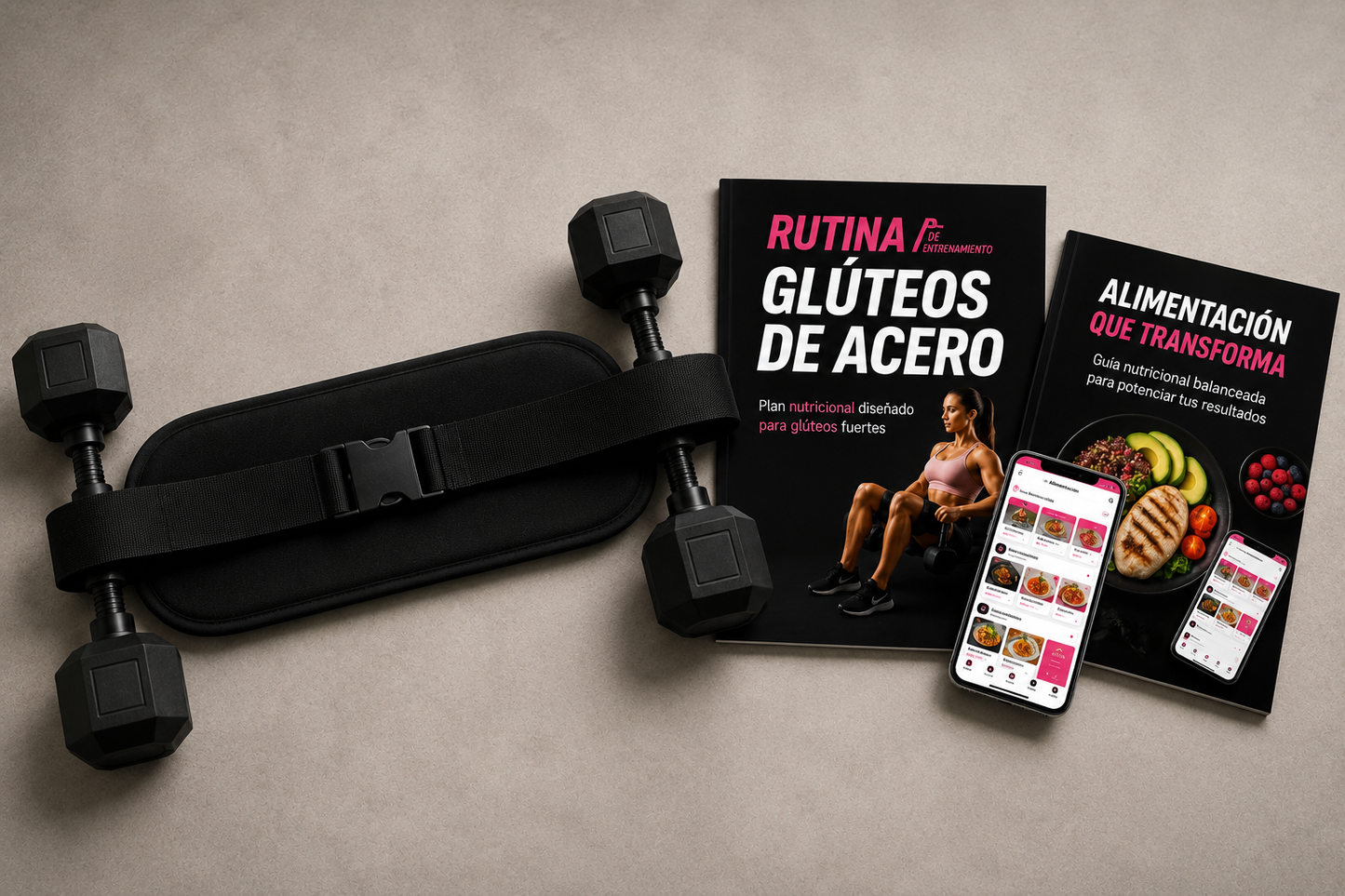 🚨SOLO POR HOY🚨 CORREA CRECE GLÚTEOS - 🎁 INCLUYE RUTINA DE ENTRENAMIENTO + PLAN DE ALIMENTACIÓN ✅
