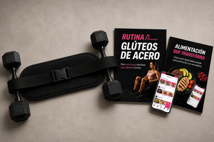 🚨SOLO POR HOY🚨 CORREA CRECE GLÚTEOS - 🎁 INCLUYE RUTINA DE ENTRENAMIENTO + PLAN DE ALIMENTACIÓN ✅