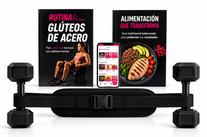 🚨SOLO POR HOY🚨 CORREA CRECE GLÚTEOS - 🎁 INCLUYE RUTINA DE ENTRENAMIENTO + PLAN DE ALIMENTACIÓN ✅