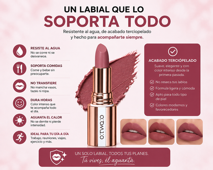 LABIAL TATTOO - RESISTENTE AL AGUA DE 1 SEMANA DE DURACIÓN
