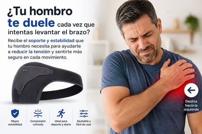 HombroFlex™ Vuelve a moverte con confianza.