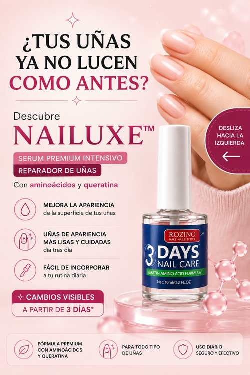 NAILUXE™ SERUM PREMIUM INTENSIVO REPARADOR DE UÑAS - EDICIÓN LIMITADA