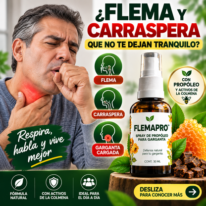 FLEMAPRO™ | SPRAY DE PROPÓLEO PARA GARGANTA