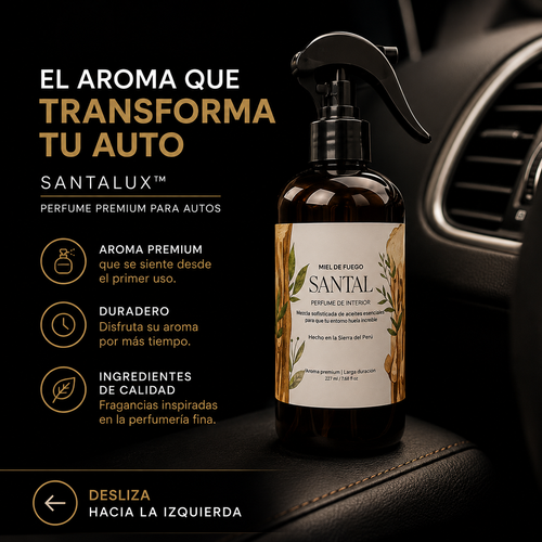 SANTALUX™ | PERFUME PREMIUM PARA AUTOS - EDICIÓN LIMITADA