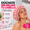 GORRO DE DUCHA IMPERMEABLE CON SATÍN