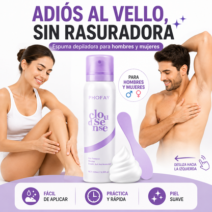 DepilaFácil™ ESPUMA DEPILADORA PARA UNA FORMA MÁS FACIL DE DEPILARTE