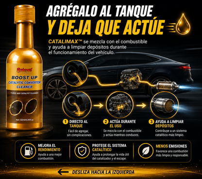 CATALIMAX™ Limpiador Catalítico para Autos