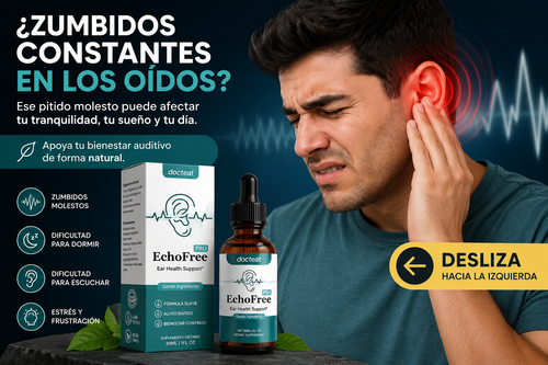 Echo Free - Alivia el zumbido, latidos, molestias en el oído