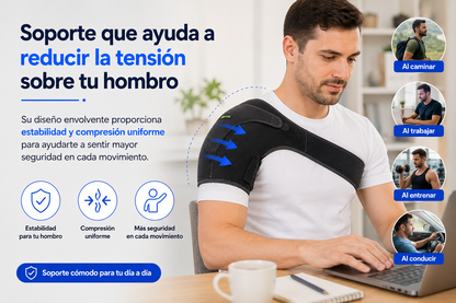 HombroFlex™ Vuelve a moverte con confianza.