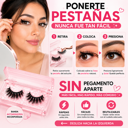 LASHCLICK™ | PESTAÑAS AUTOADHESIVAS REUTILIZABLES DE EDICIÓN LIMITADA