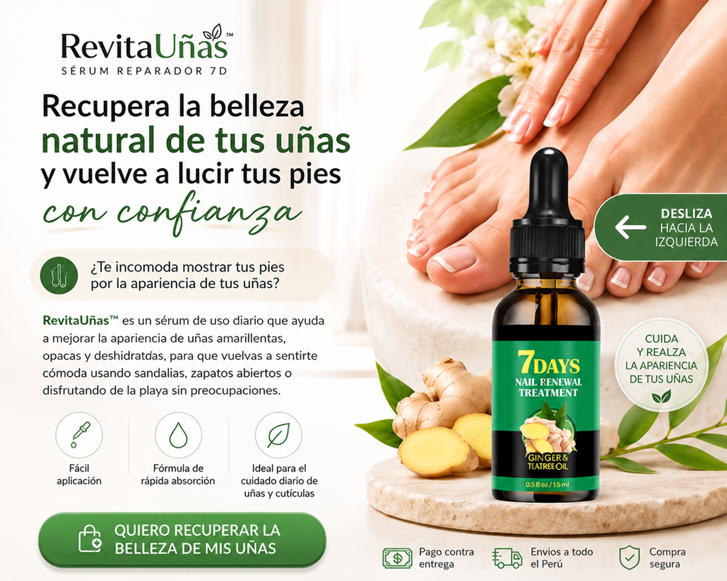 RevitaUñas™ Serum Reparador 7D | Recupera la belleza natural de tus uñas