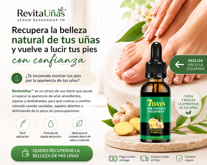 RevitaUñas™ Serum Reparador 7D | Recupera la belleza natural de tus uñas