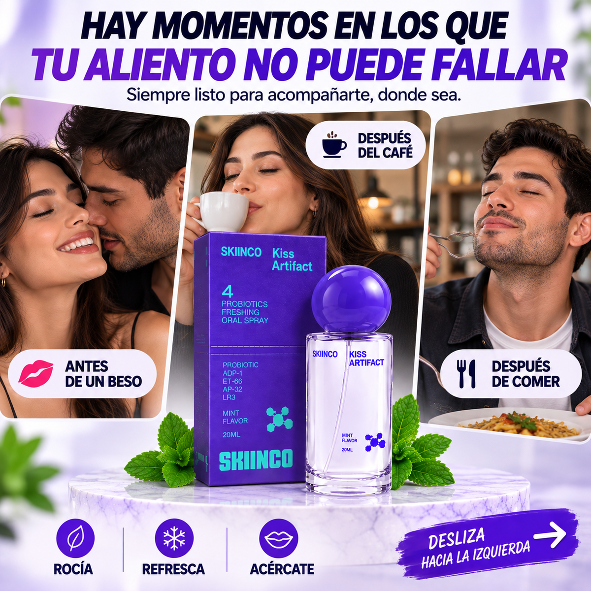 PERFUME PARA UN ALIENTO IRRESISTIBLE DE LARGA DURACIÓN