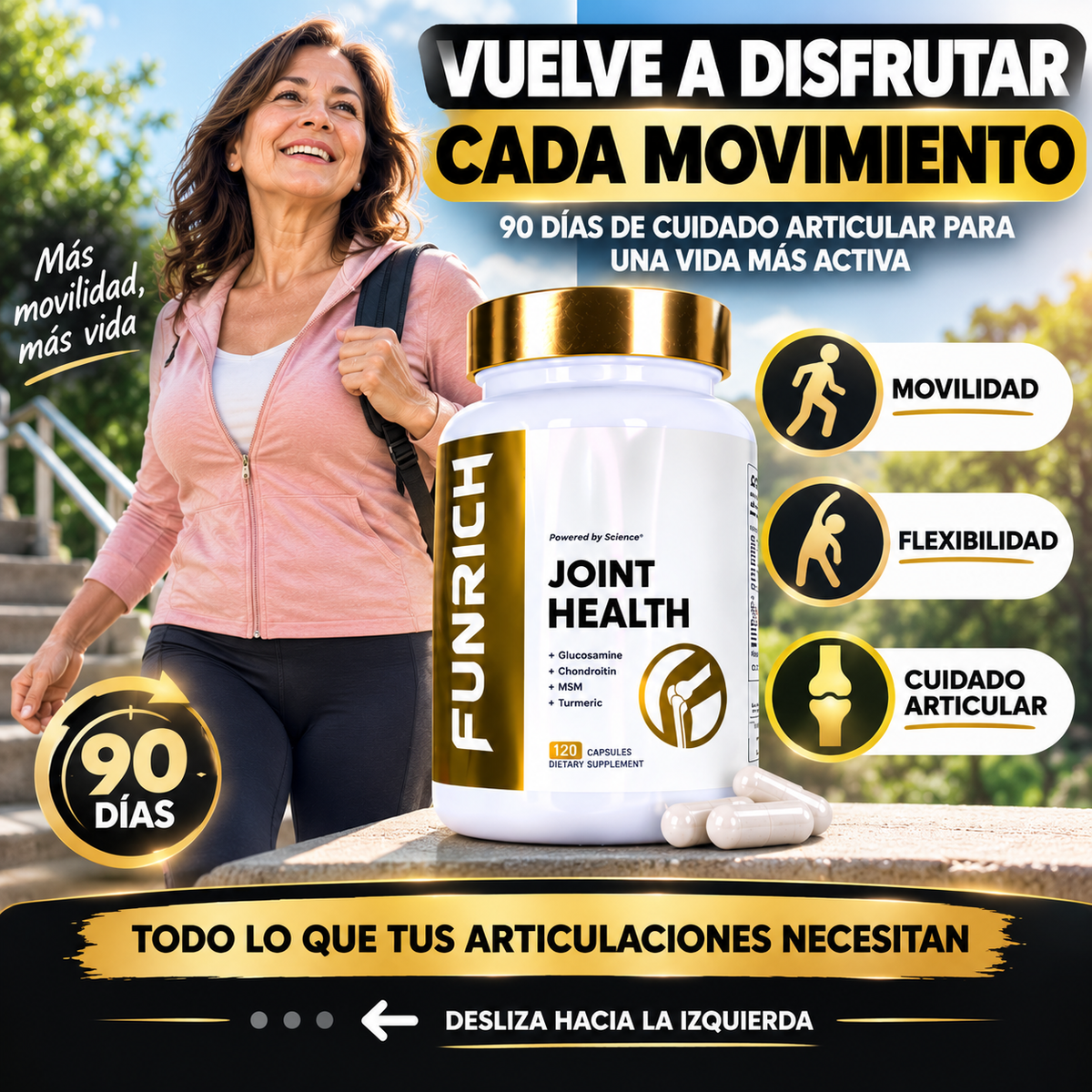 CÁPSULAS DE APOYO PARA ARTICULACIONES Y MOVILIDAD
