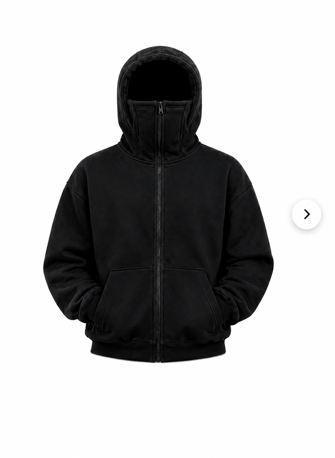 POLERA NINJA OVERSIZE™ - CON CUBRE ROSTRO Y CAPUCHA INTEGRADA