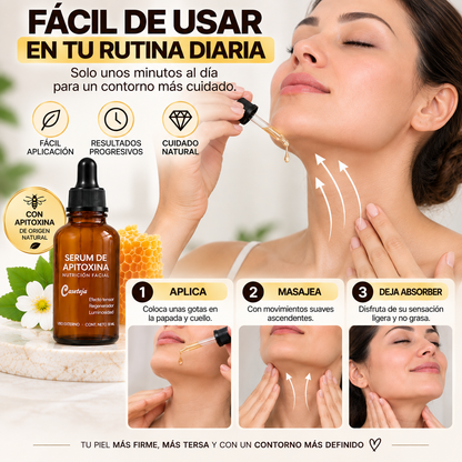 SERUM PARA PAPADA Y CUELLO CON APITOXINA