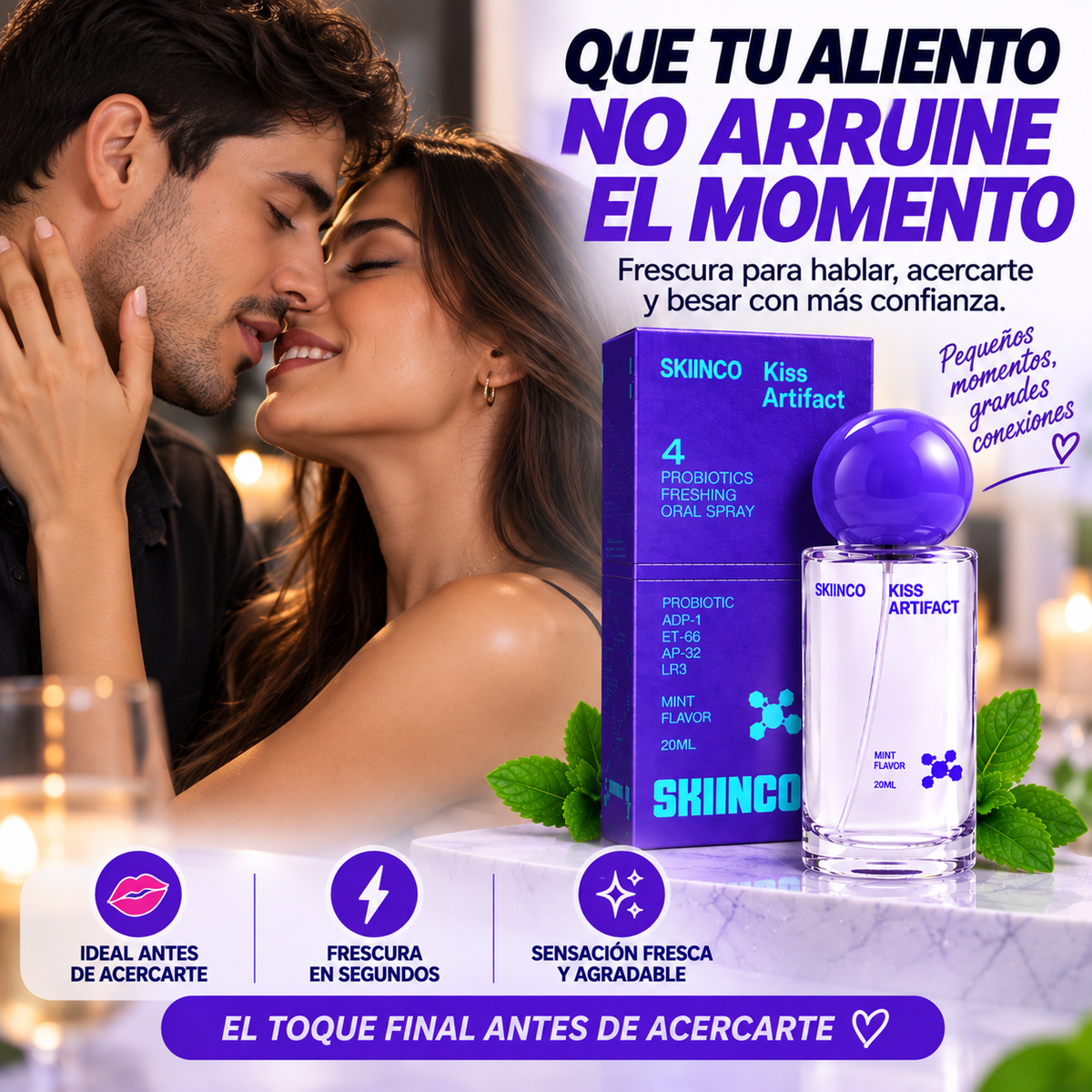 PERFUME PARA UN ALIENTO IRRESISTIBLE DE LARGA DURACIÓN