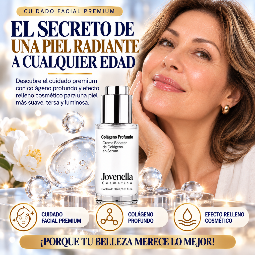 SÉRUM FACIAL REJUVENECEDOR CON COLÁGENO PROFUNDO Y EFECTO RELLENO