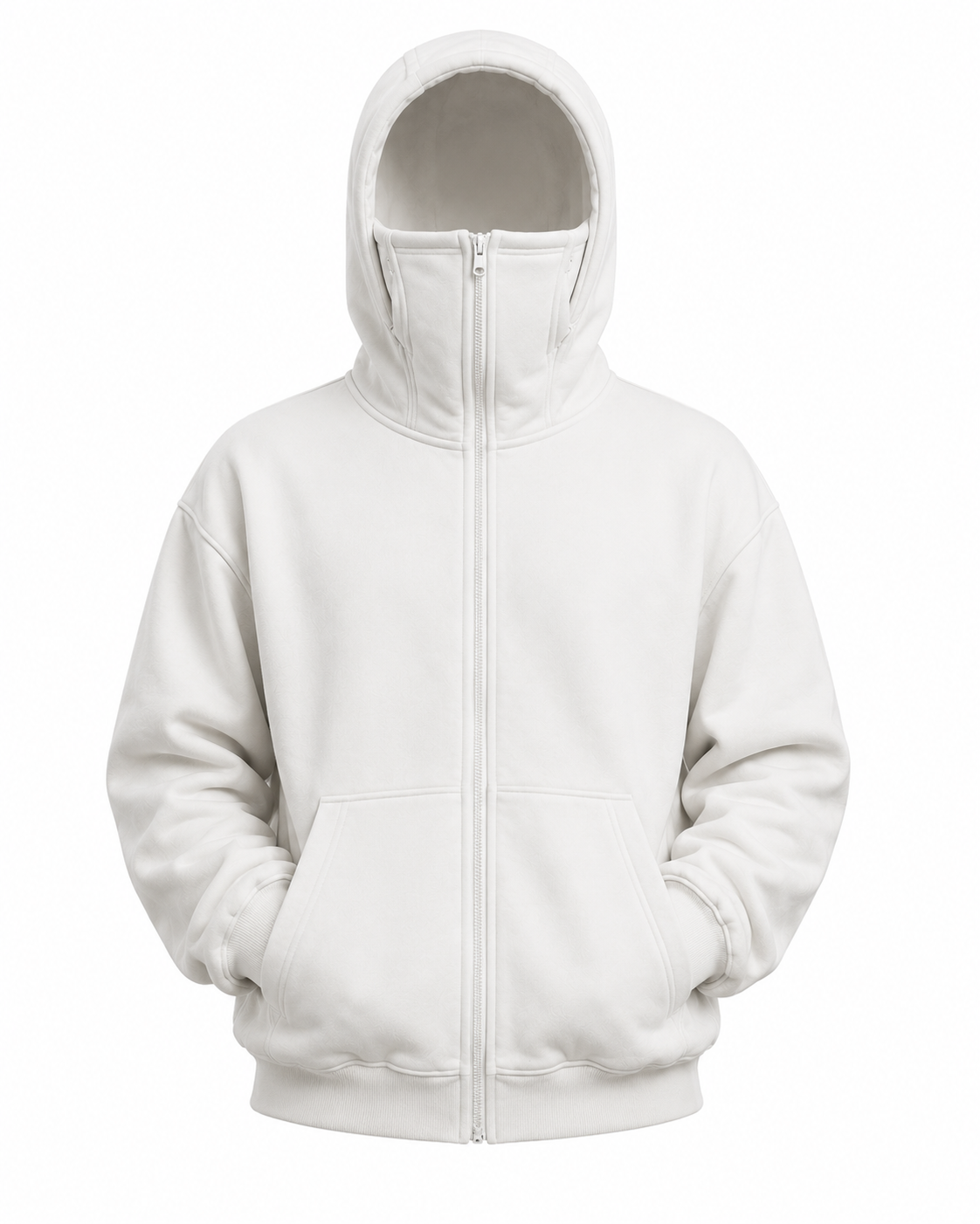 POLERA NINJA OVERSIZE™ - CON CUBRE ROSTRO Y CAPUCHA INTEGRADA