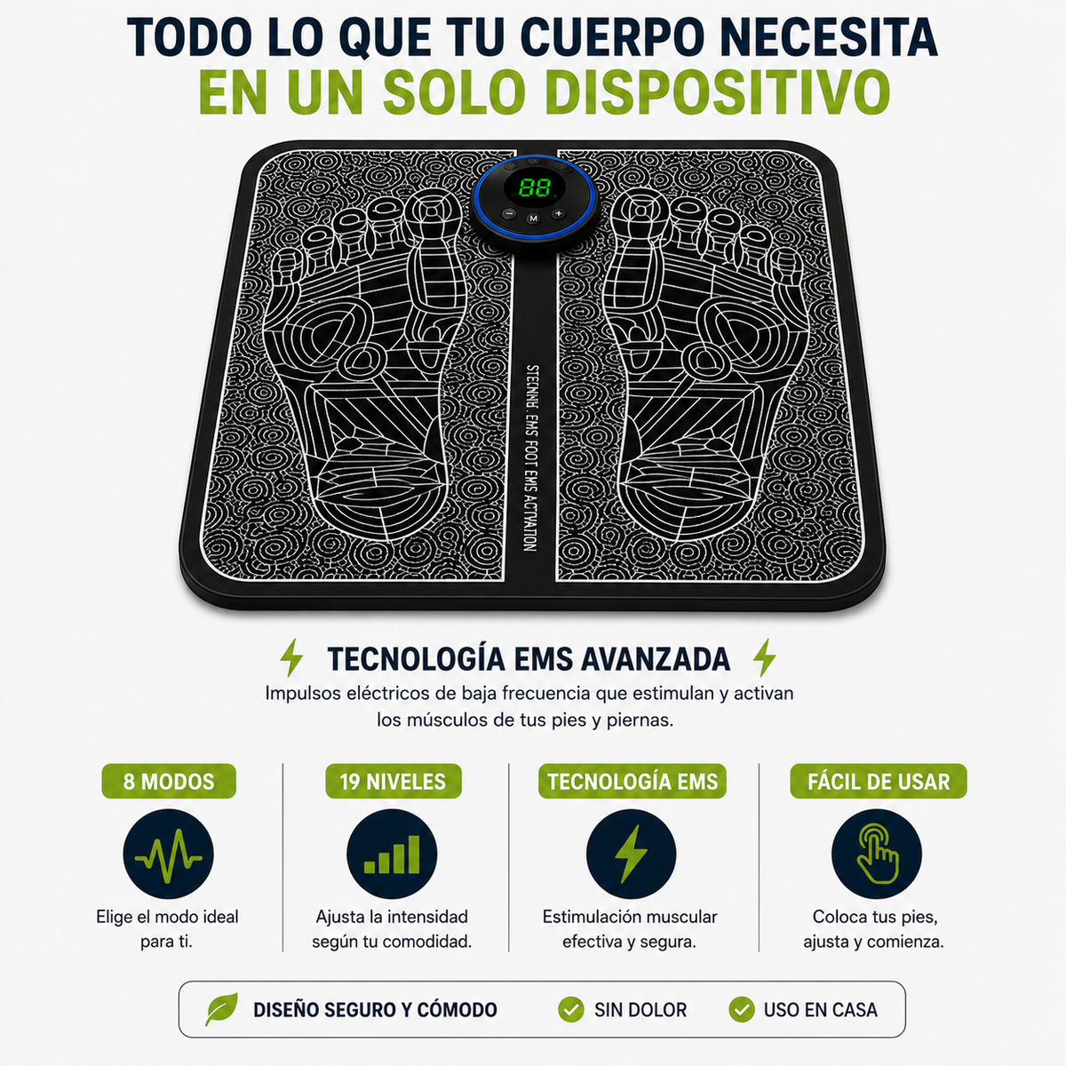 STEPNURA™ | Activador Muscular para Pies y Piernas
