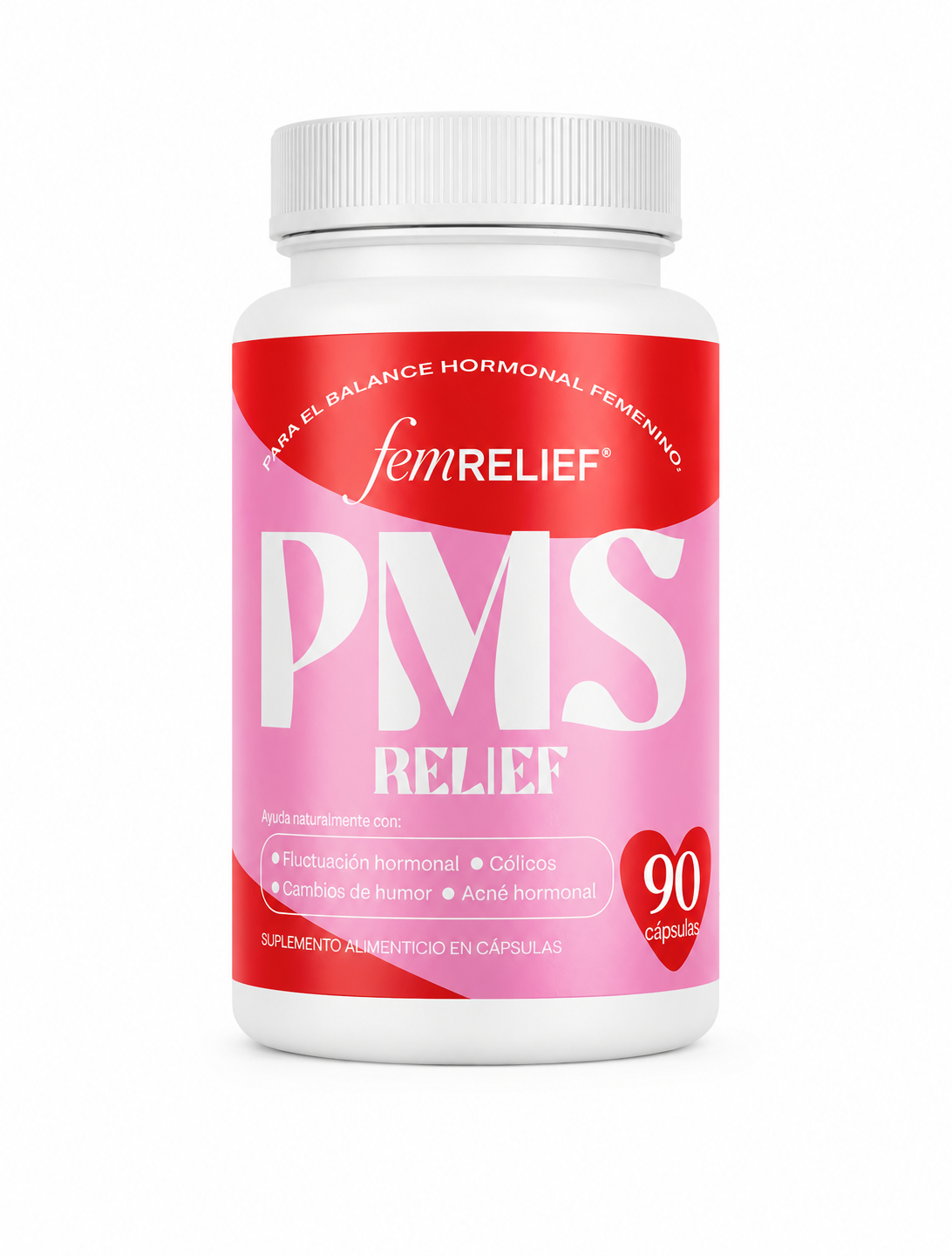 BYE CÓLICOS Y ACNÉ HORMONAL - CÁPSULAS PARA DESAPARECER EL SÍNDROME PREMENSTRUAL (PMS)