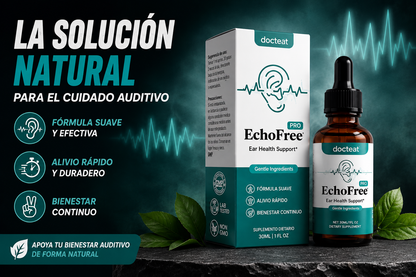 Echo Free - Alivia el zumbido, latidos, molestias en el oído