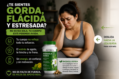 AVERA™ - DILE ADIOS A LA FLACIDEZ Y ESTRÉS 🎁 INCLUYE RUTINA PARA ADELGAZAR + PLAN ALIMENTICIO