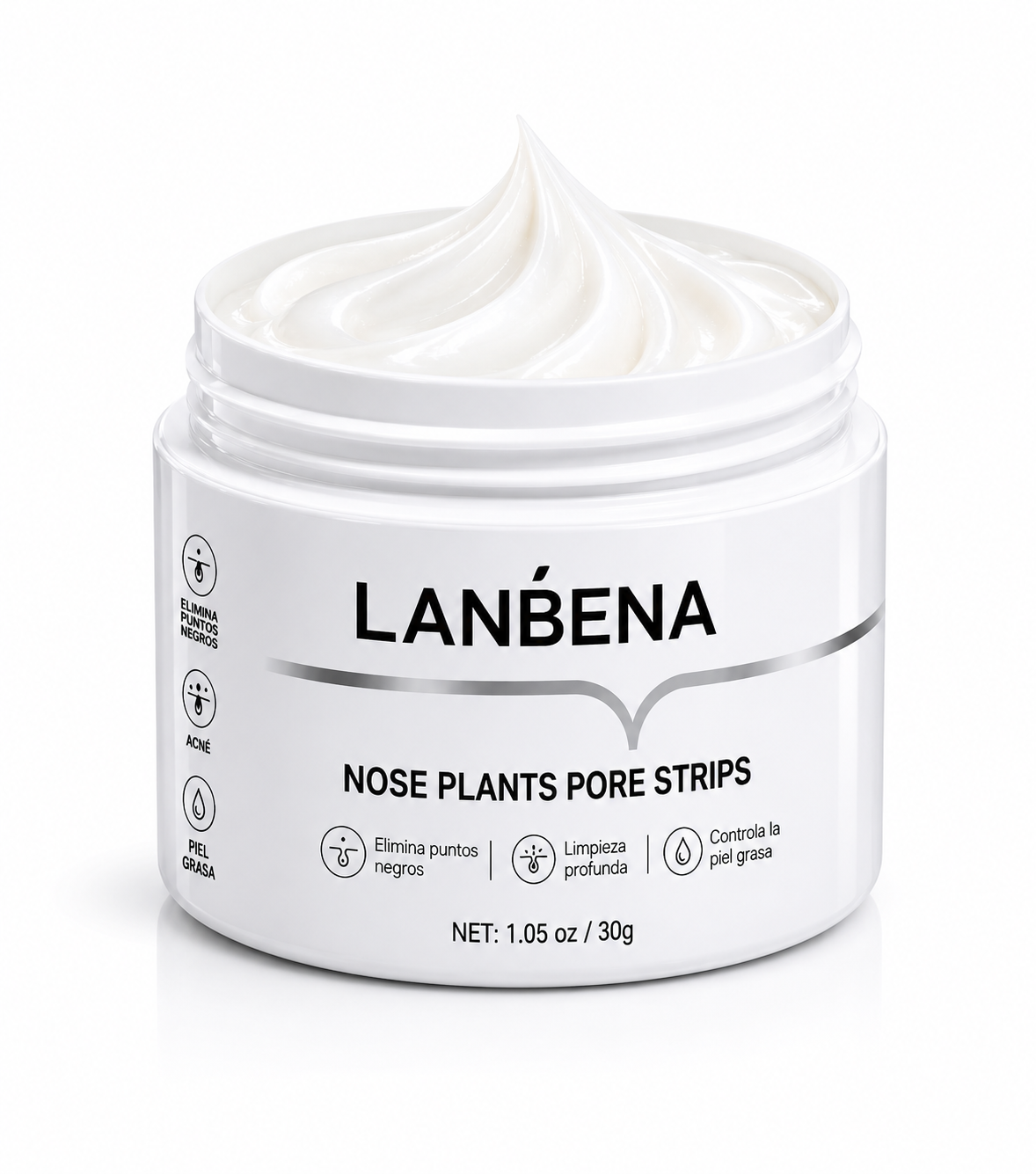 MASCARILLA LANBENA™ - Fórmula potente que elimina acné y puntos negros desde la raíz